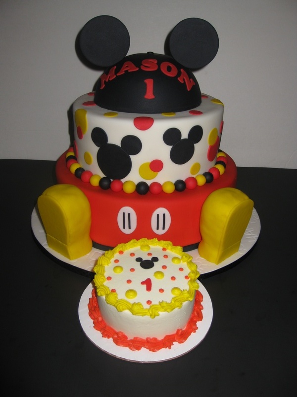 9 Mickey Mouse Birthday Cakes With Shoes Photo Mickey Mouse