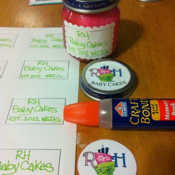 Baby Food Jar Cupcakes Baby Food Jar Cupcakes
