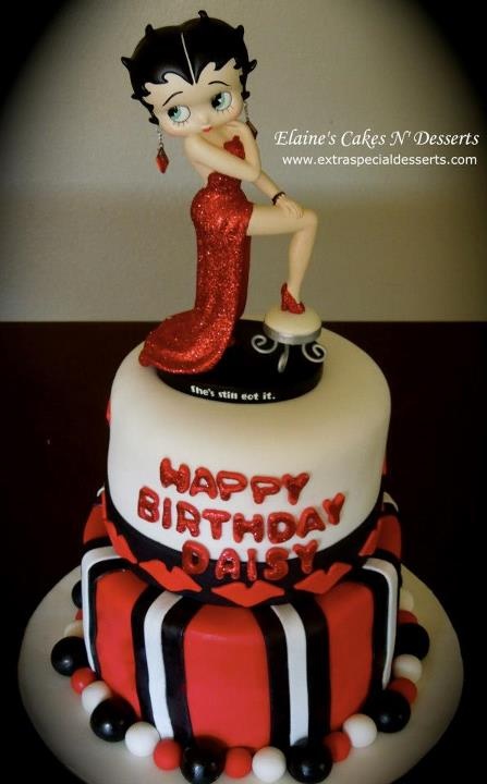 Ccizoepoetry Birthday Cake Betty Boop Birthday Cake