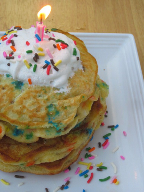 Birthday Cake Pancakes Birthday Cake Pancakes