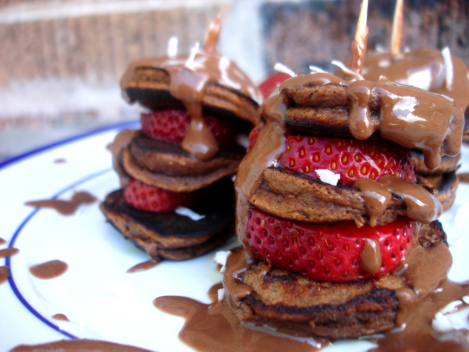 Brownie Batter Pancakes Brownie Batter Pancakes