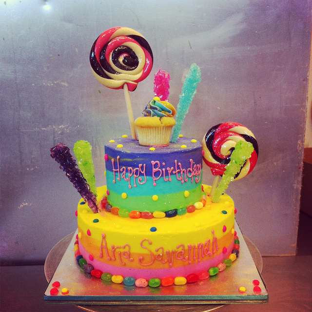 Candyland Theme Birthday Cake Candyland Theme Birthday Cake