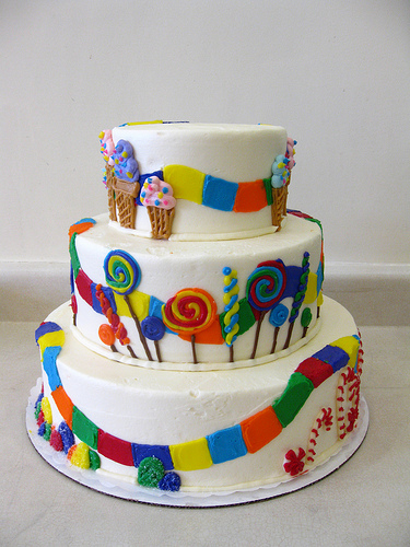 Candyland Theme Cake Candyland Theme Cake
