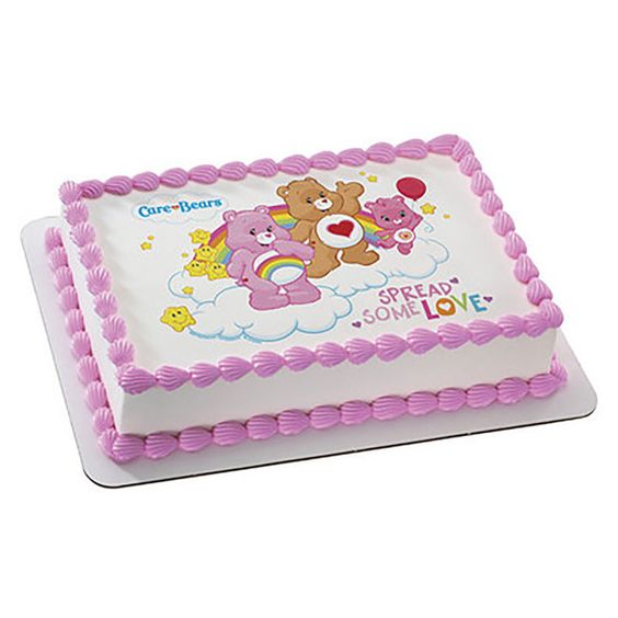 Care Bears Birthday Cake Care Bears Birthday Cake