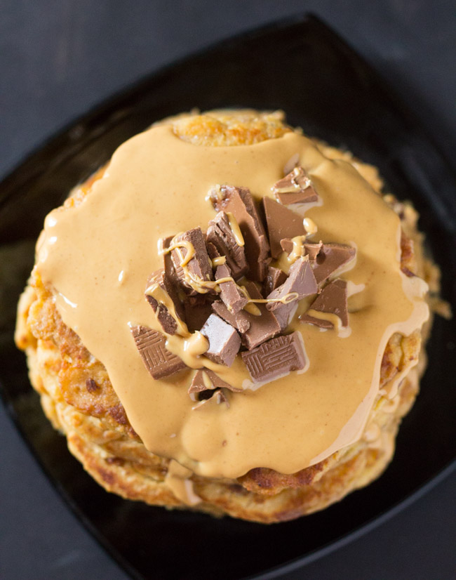 Chocolate Peanut Butter Pancakes Chocolate Peanut Butter Pancakes