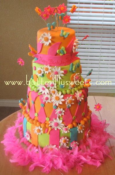 Cool Butterfly Birthday Cakes Cool Butterfly Birthday Cakes