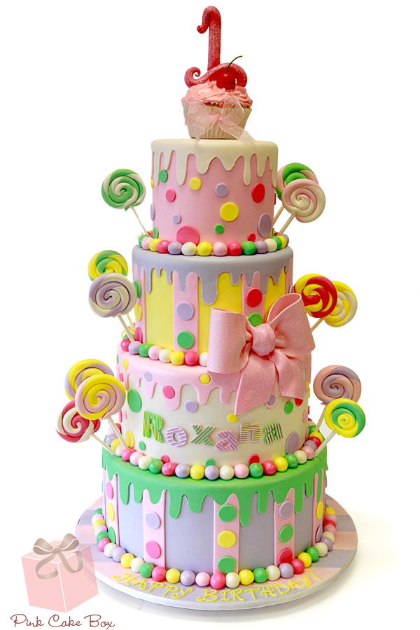 Cupcake First Birthday Cake Cupcake First Birthday Cake