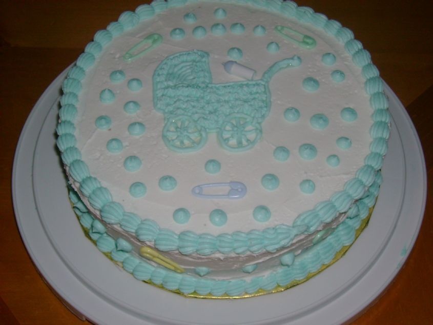 10 Easy Homemade Baby Shower Cakes Photo Homemade Baby Shower