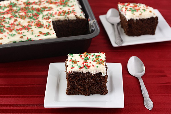 Gingerbread Sheet Cake Gingerbread Sheet Cake