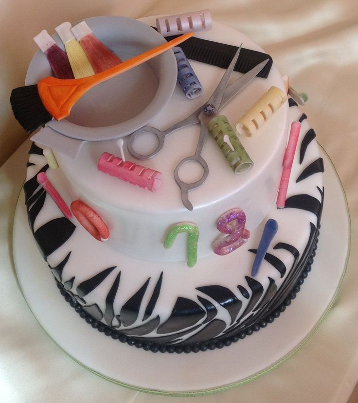 11 Hair Salon Birthday Cupcakes Photo Hair Stylist Happy