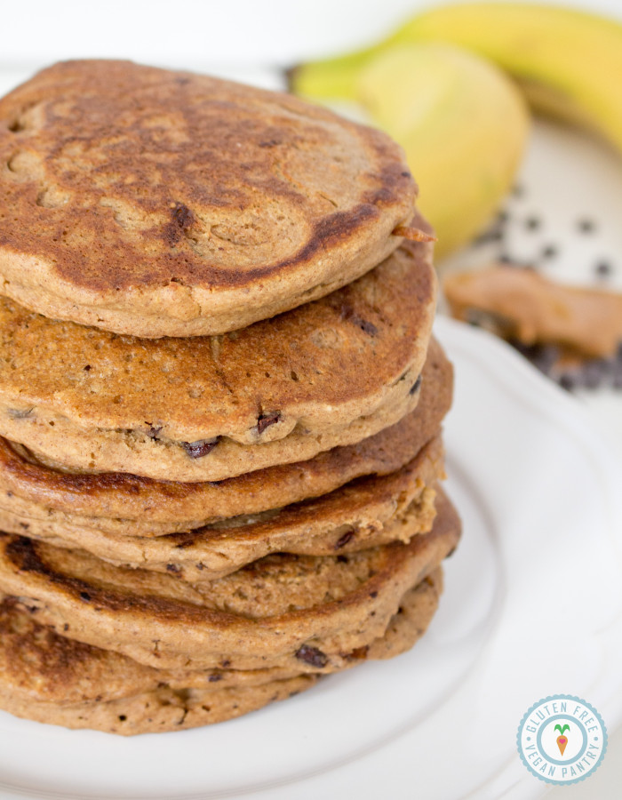 Peanut Butter Chocolate Chip Pancakes Peanut Butter Chocolate Chip Pancakes