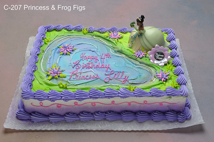 Princess and Frog Birthday Cake Princess and Frog Birthday Cake