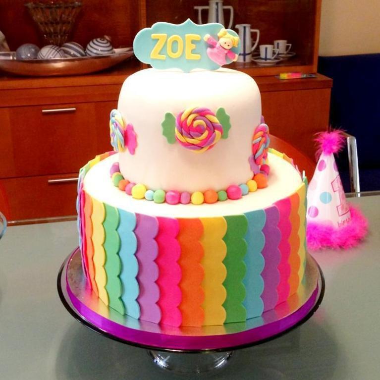 Rainbow Candyland Cake Rainbow Candyland Cake