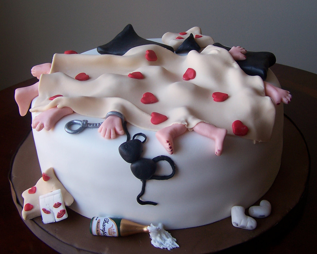6 Bed Cakes Bachelorette Party Photo Adult Cakes For Bachelorette