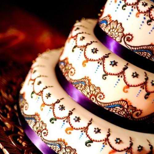 Beautiful Indian Wedding Cake