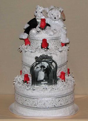 Bridal Shower Towel Cake Bridal Shower Towel Cake