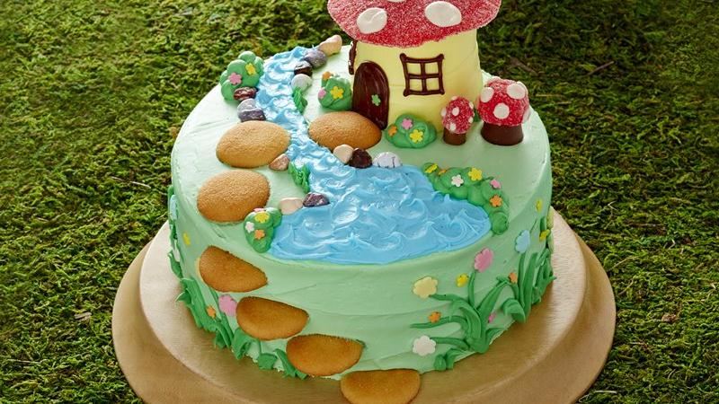 Fairy Garden Cake Fairy Garden Cake