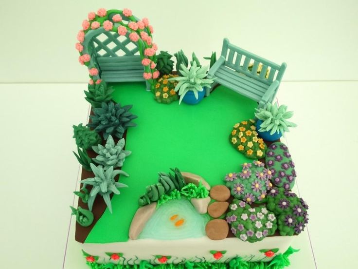 Garden Birthday Cake Ideas Garden Birthday Cake Ideas