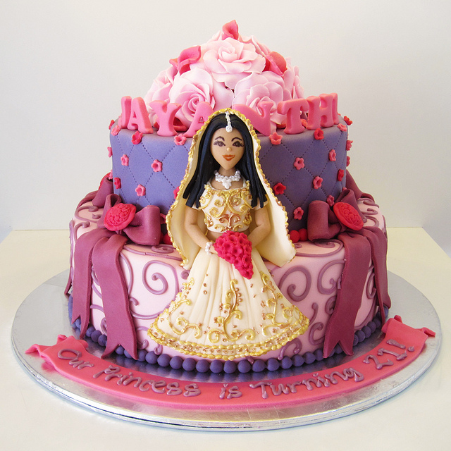 Indian Birthday Cake
