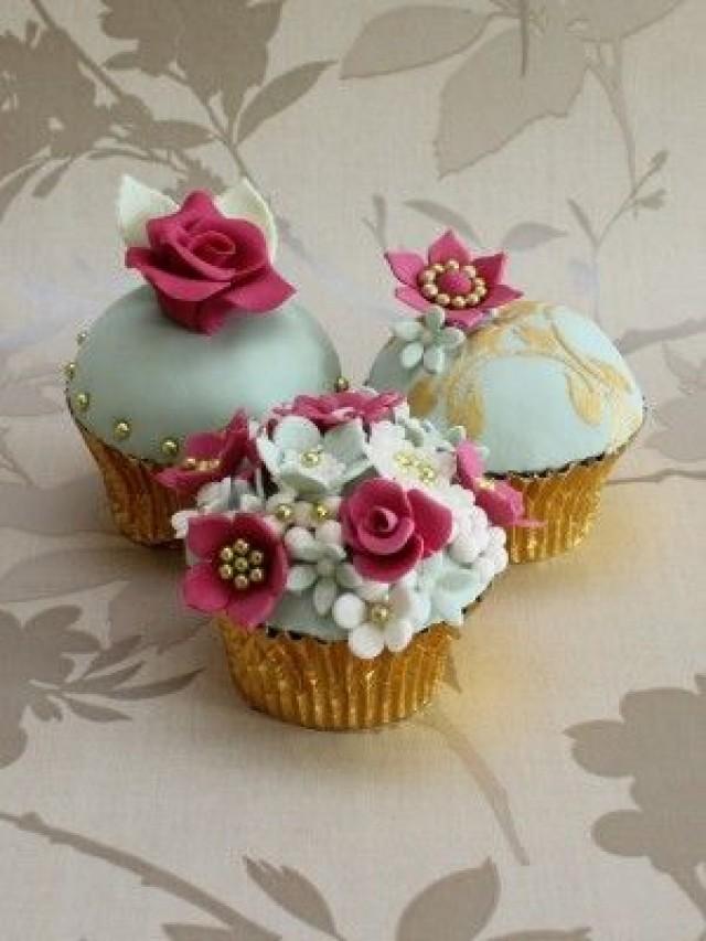 7 Photos of Vintage Mother's Day Cupcakes