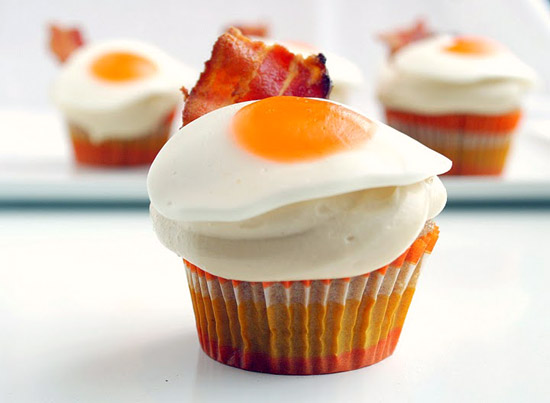 Pancake Bacon and Egg Cupcakes Pancake Bacon and Egg Cupcakes