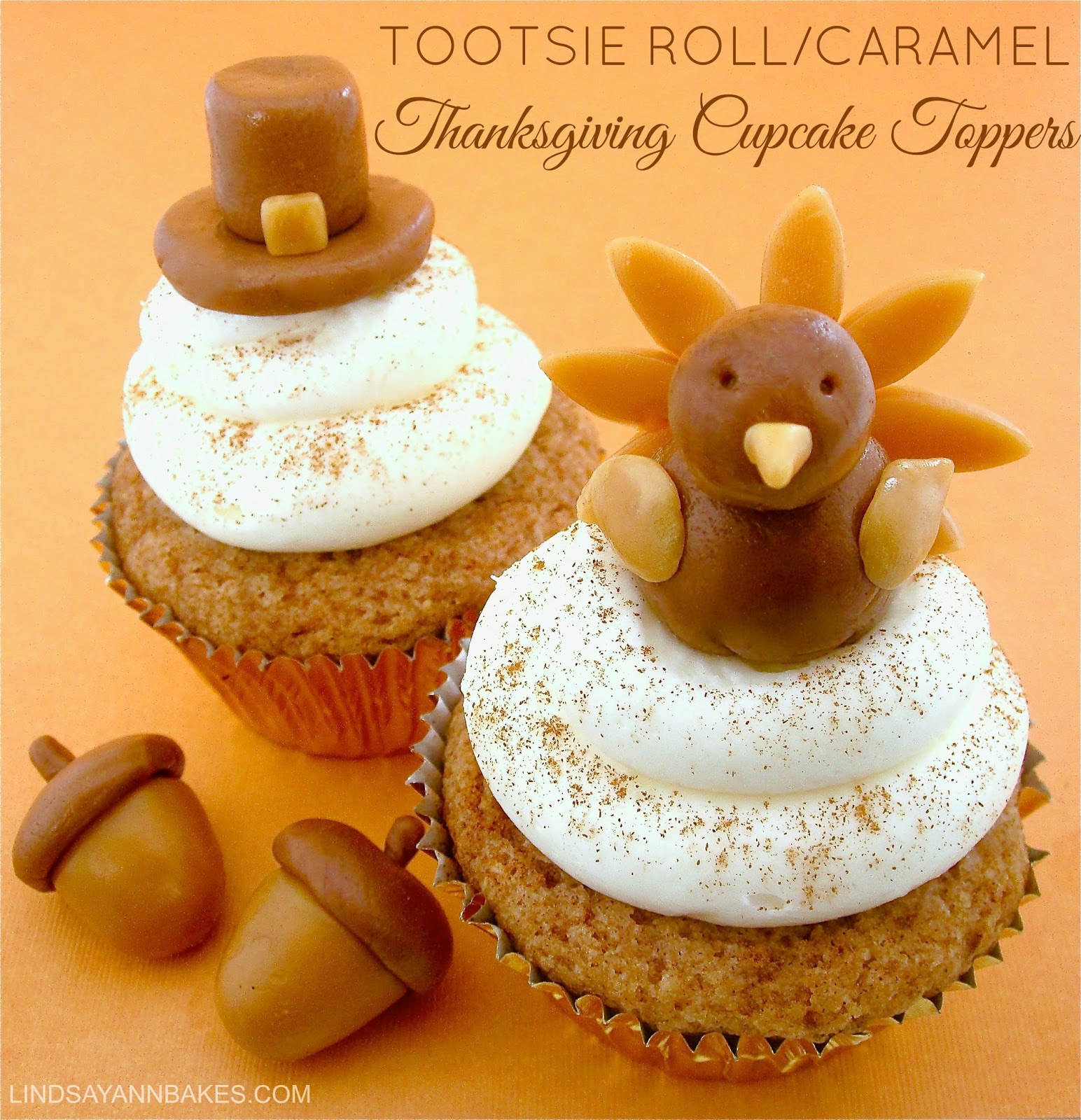 Thanksgiving Cupcake Toppers Thanksgiving Cupcake Toppers