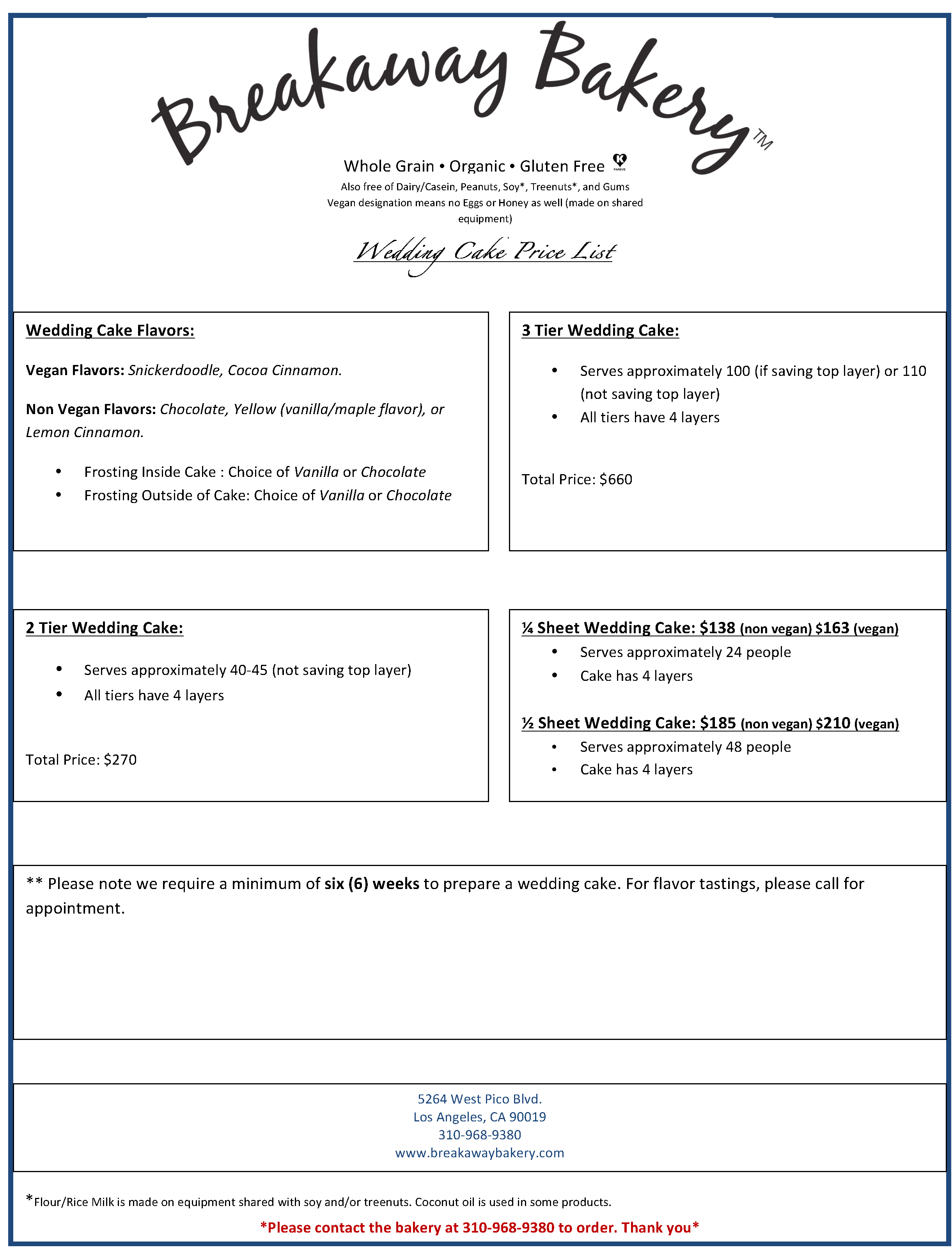 10 Cakes For Bakery Price List Photo - Sheet Cake Price, Wedding Cakes