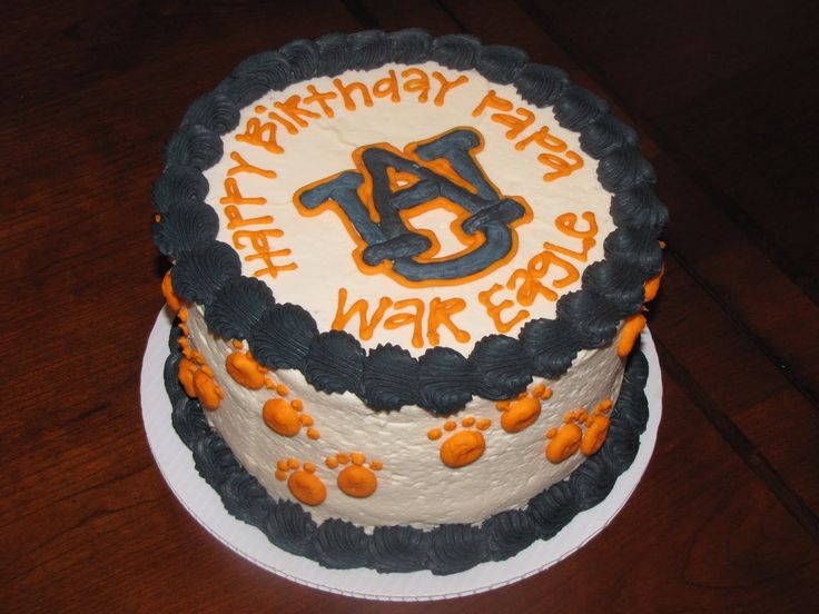 Auburn Birthday Cake Auburn Birthday Cake