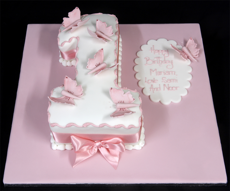 Baby Girl 1st Birthday Cake Ideas