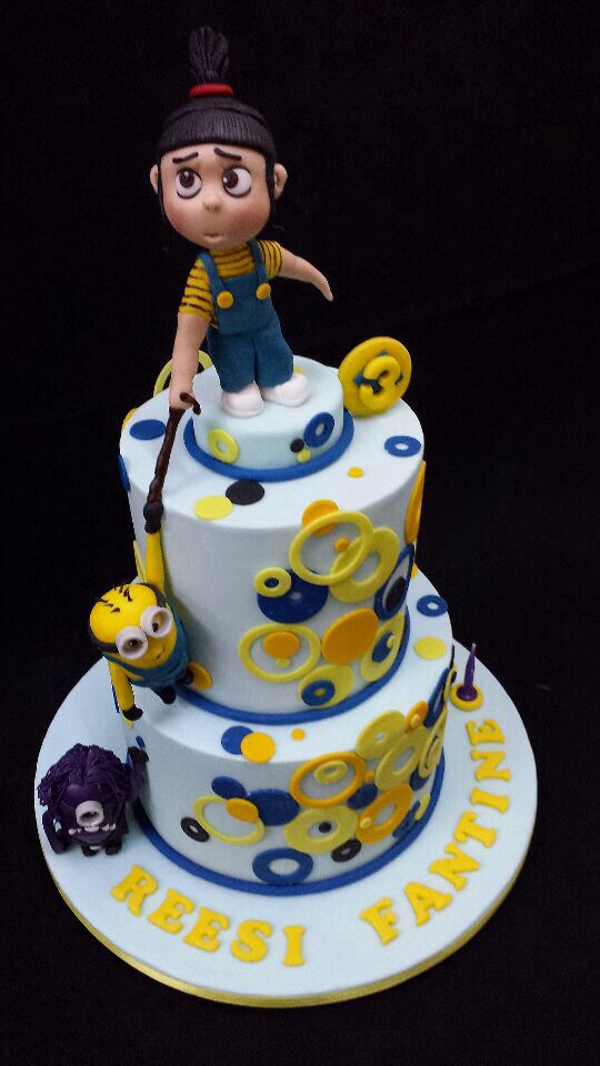 11 Photos of Despicable Me 2 Agnes Birthday Cakes On It 11 Photos of Despicable Me 2 Agnes Birthday Cakes On It