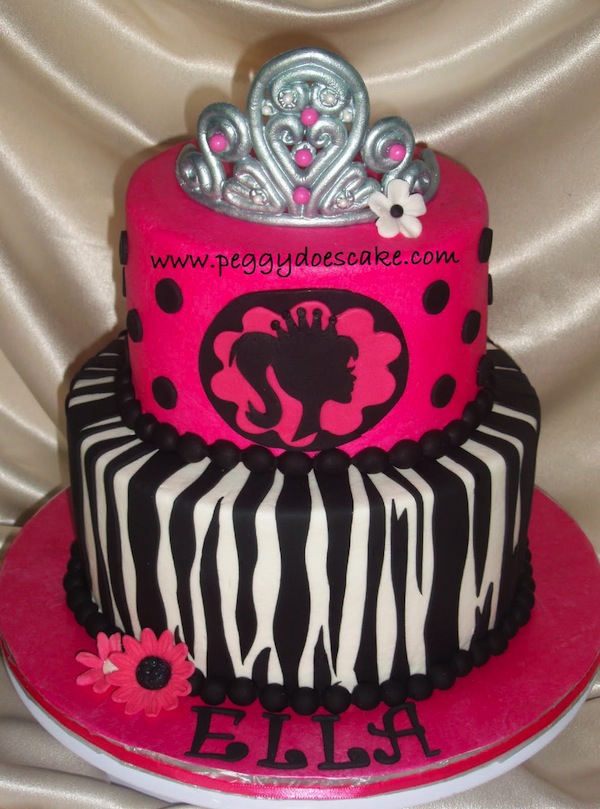 Barbie Birthday Cakes with Cupcakes Barbie Birthday Cakes with Cupcakes