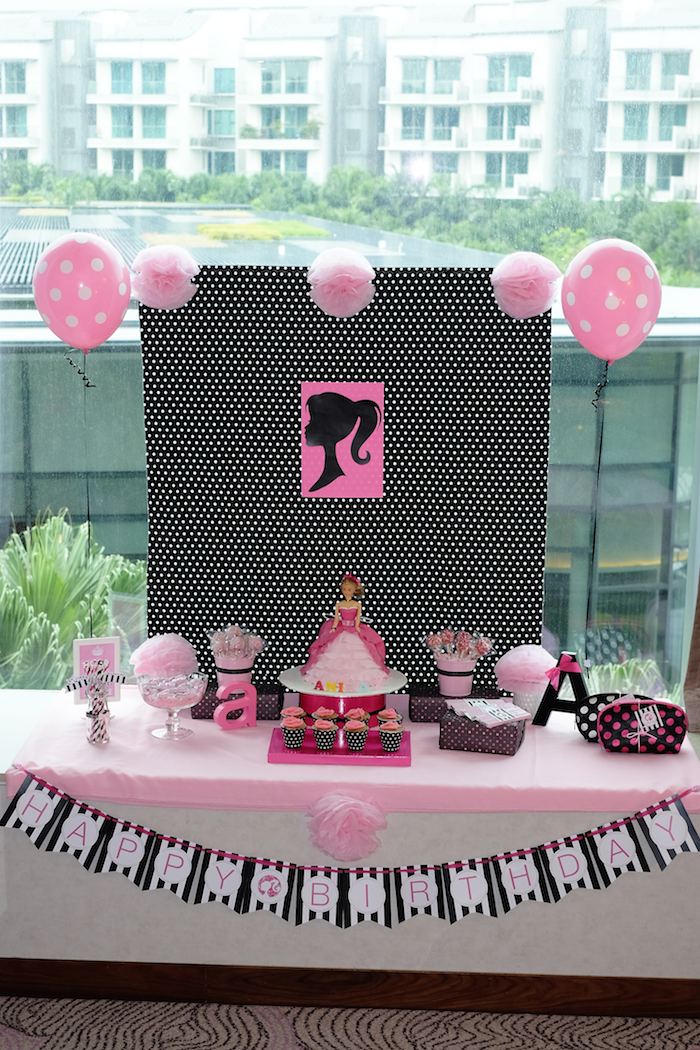 Barbie Themed Birthday Party Ideas Barbie Themed Birthday Party Ideas