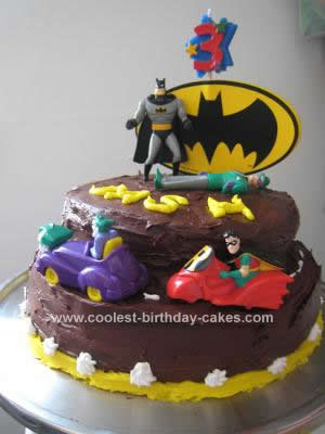 Batman Birthday Cake Design