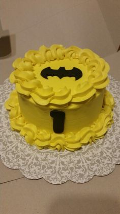 Batman Birthday Cake Smash Batman Birthday Cake Smash