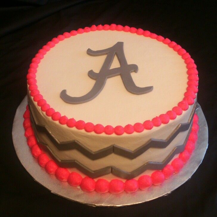 Cute Chevron Birthday Cake Cute Chevron Birthday Cake