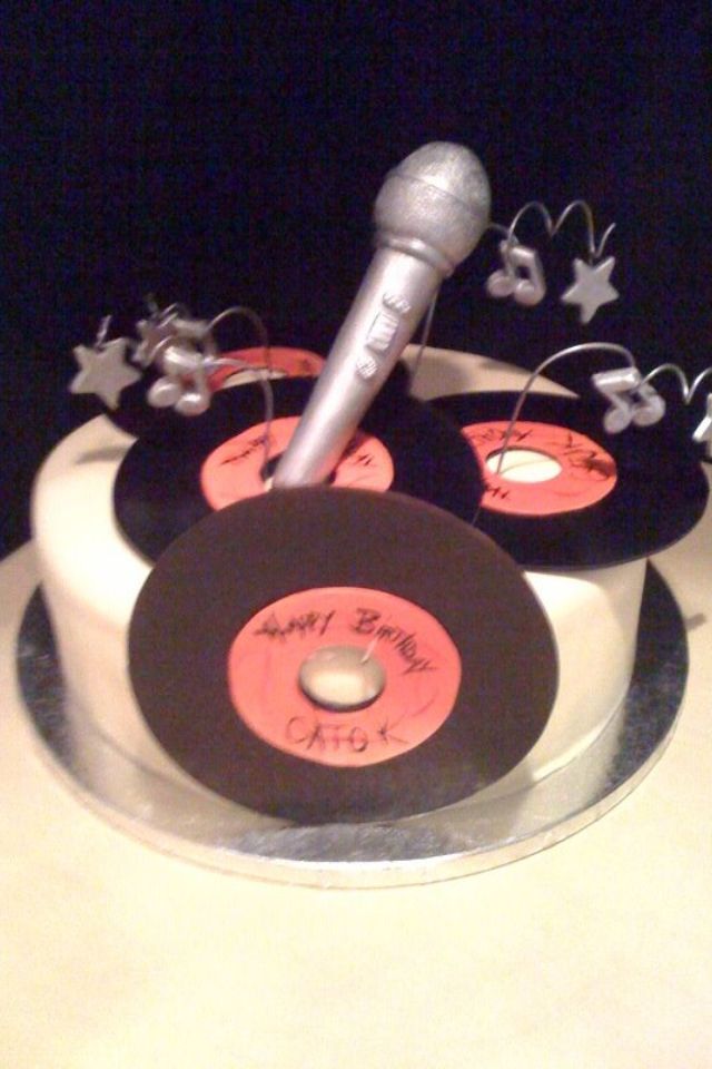 DJ Birthday Cake DJ Birthday Cake