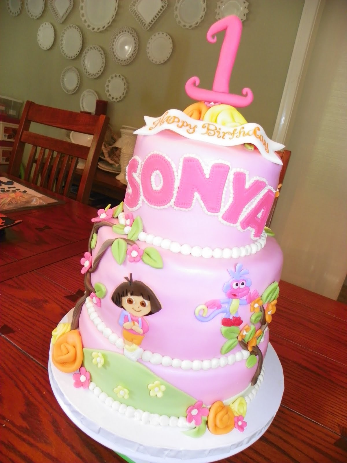 5 Photos of Dora The Explorer Birthday Cakes For Girls