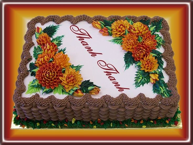 Fall Sheet Cakes Buttercream Fall Sheet Cakes Buttercream
