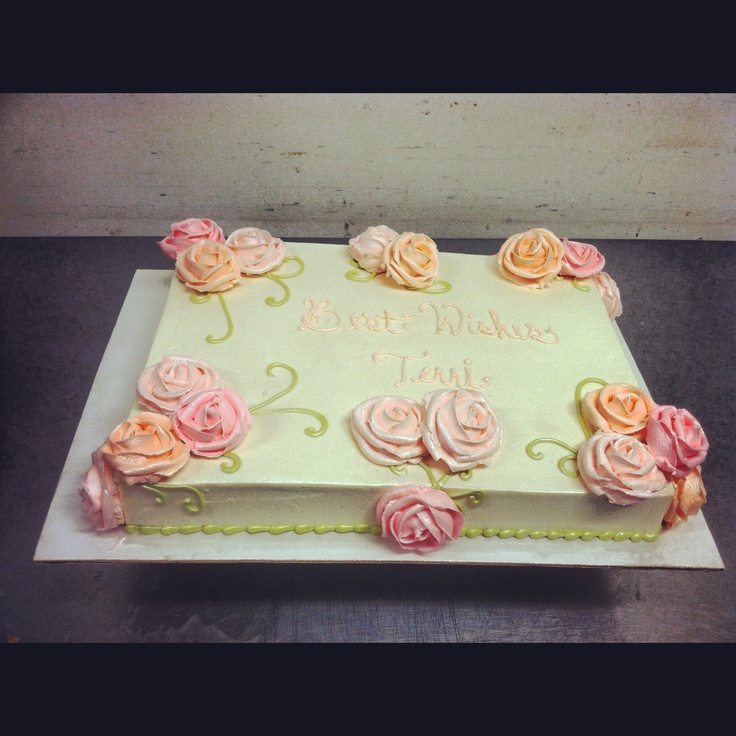 5 Photos of Mom Flower On Sheet Cakes 5 Photos of Mom Flower On Sheet Cakes
