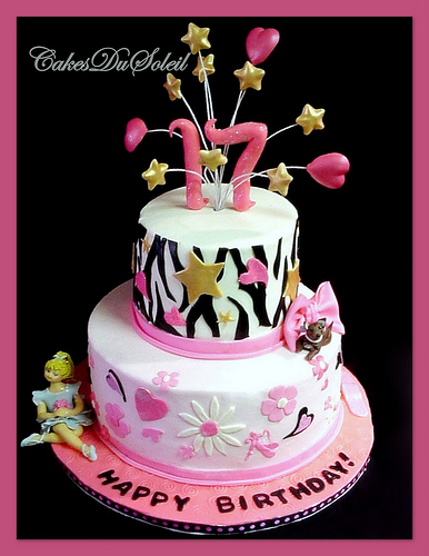 Happy 17th Birthday Cake Happy 17th Birthday Cake
