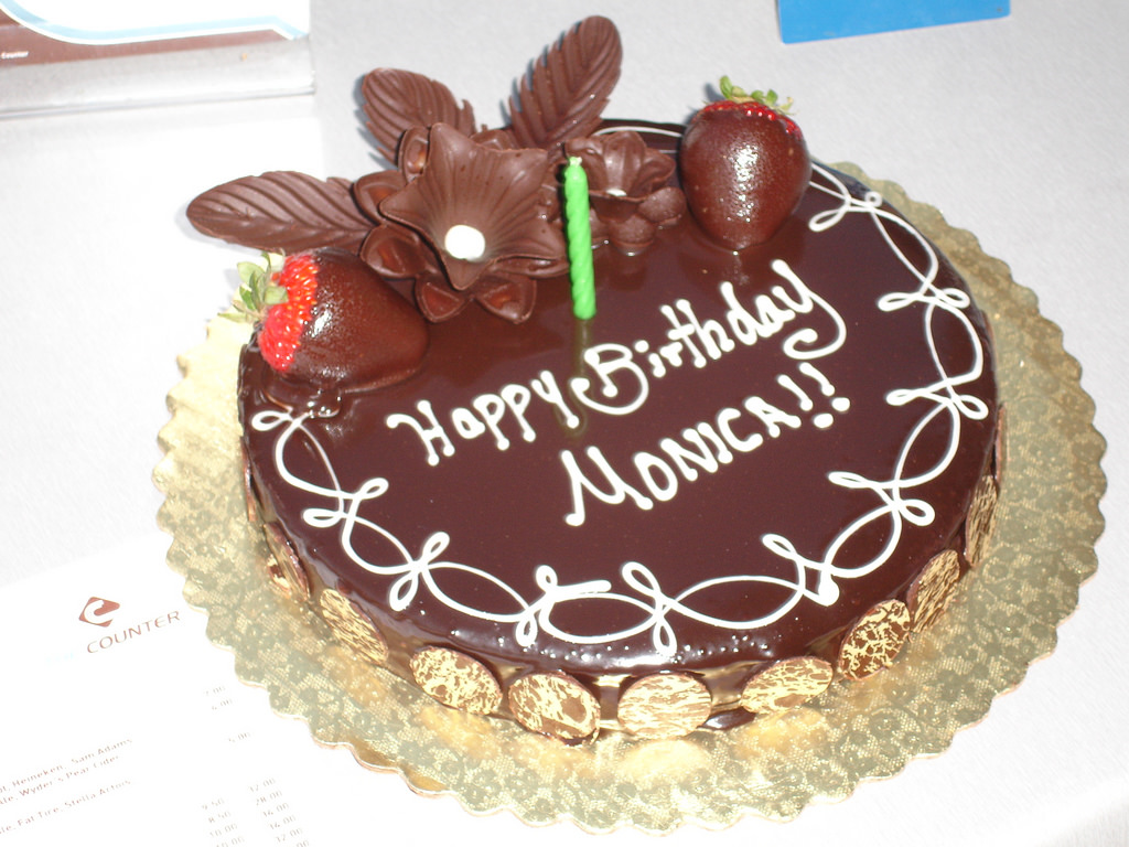 Happy Birthday Monica Cake Happy Birthday Monica Cake