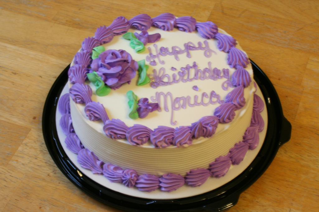 Happy Birthday Monica Cake Happy Birthday Monica Cake