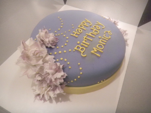 Happy Birthday Monica Cake Happy Birthday Monica Cake