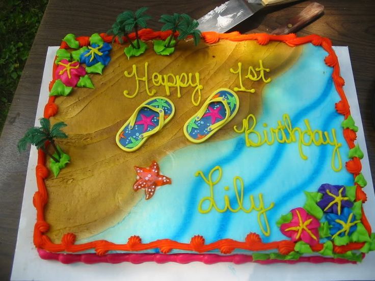 Hawaiian Birthday Cake Ideas Hawaiian Birthday Cake Ideas
