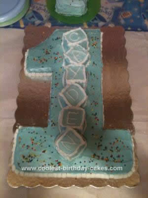 Homemade Boys 1st Birthday Cakes Homemade Boys 1st Birthday Cakes