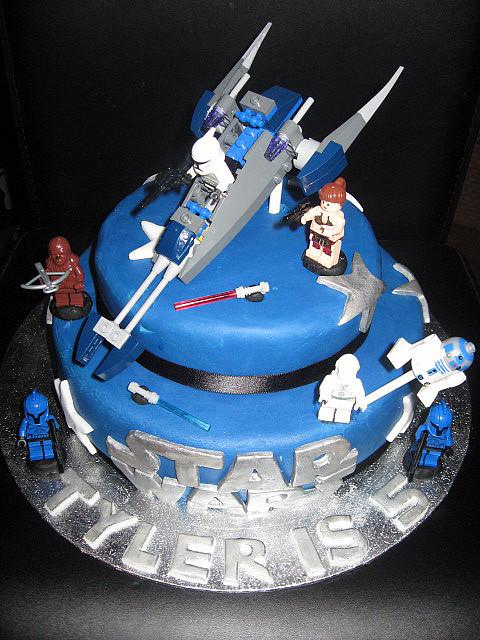 LEGO Star Wars Boys Birthday Cakes LEGO Star Wars Boys Birthday Cakes