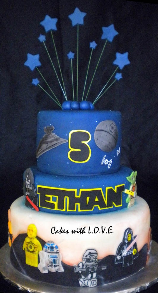 LEGO Star Wars Cake LEGO Star Wars Cake