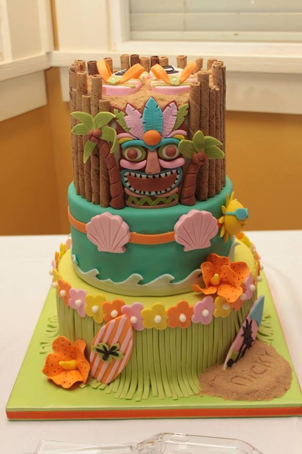 Luau Birthday Party Cake Ideas Luau Birthday Party Cake Ideas