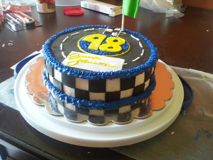 NASCAR Birthday Cake NASCAR Birthday Cake
