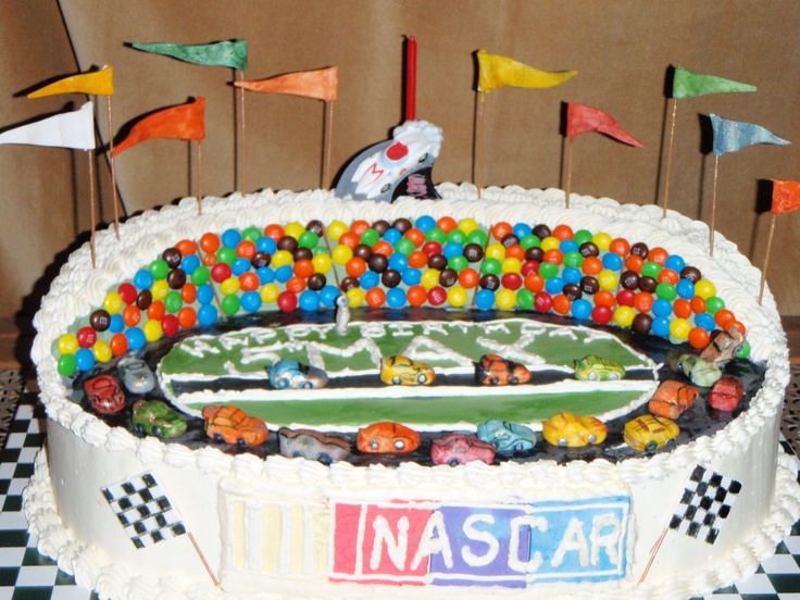 NASCAR Birthday Cake NASCAR Birthday Cake